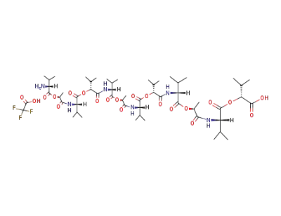 TFA<sub>.</sub>(D-Val-Lac-Val-D-Hyv)3-OH