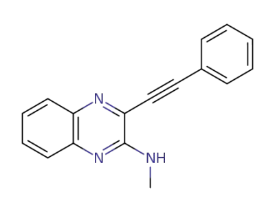 Methyl-(3-phenylethynyl-quinoxalin-2-yl)-amine
