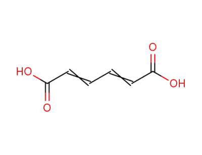(2E,4E)-2,4-hexadienedioic acid