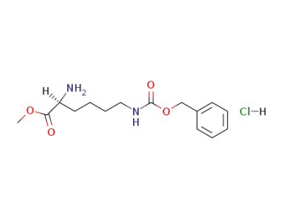 methyl (2S)-2-amino-6-{[(benzyloxy)carbonyl]amino}hexanoate hydrochloride