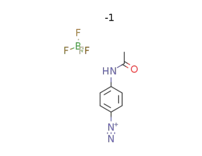 4-(acetylamino)benzenediazonium tetrafluoroborate