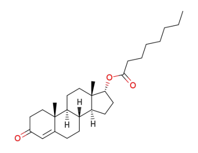 17β-octanoyloxy-androst-4-en-3-one