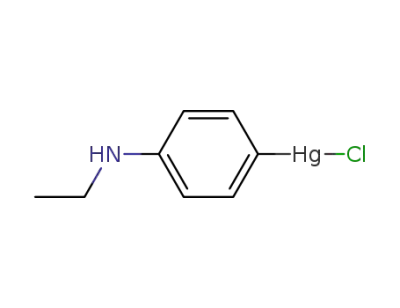 4-ethylaminophenylmercury chloride
