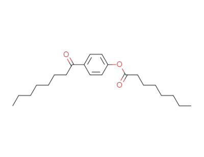 1-(4-octanoyloxy-phenyl)-octan-1-one