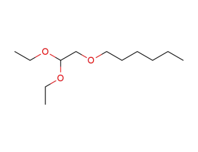 2-Hexyloxyacetaldehyde diethylacetal